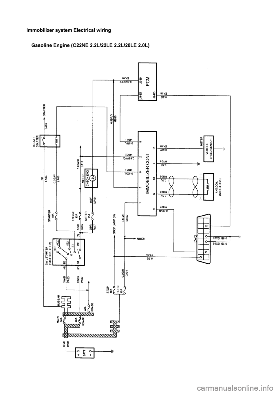 ISUZU TFR SERIES 1997  Workshop Manual 