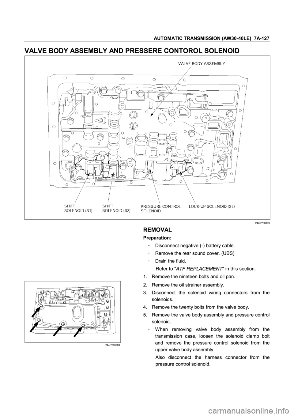 ISUZU TFR SERIES 1997  Workshop Manual �
~�
~�
~�
�
~� 
