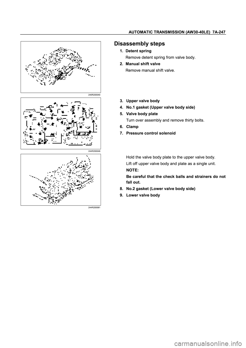 ISUZU TFR SERIES 1997  Workshop Manual �
�
�
� 