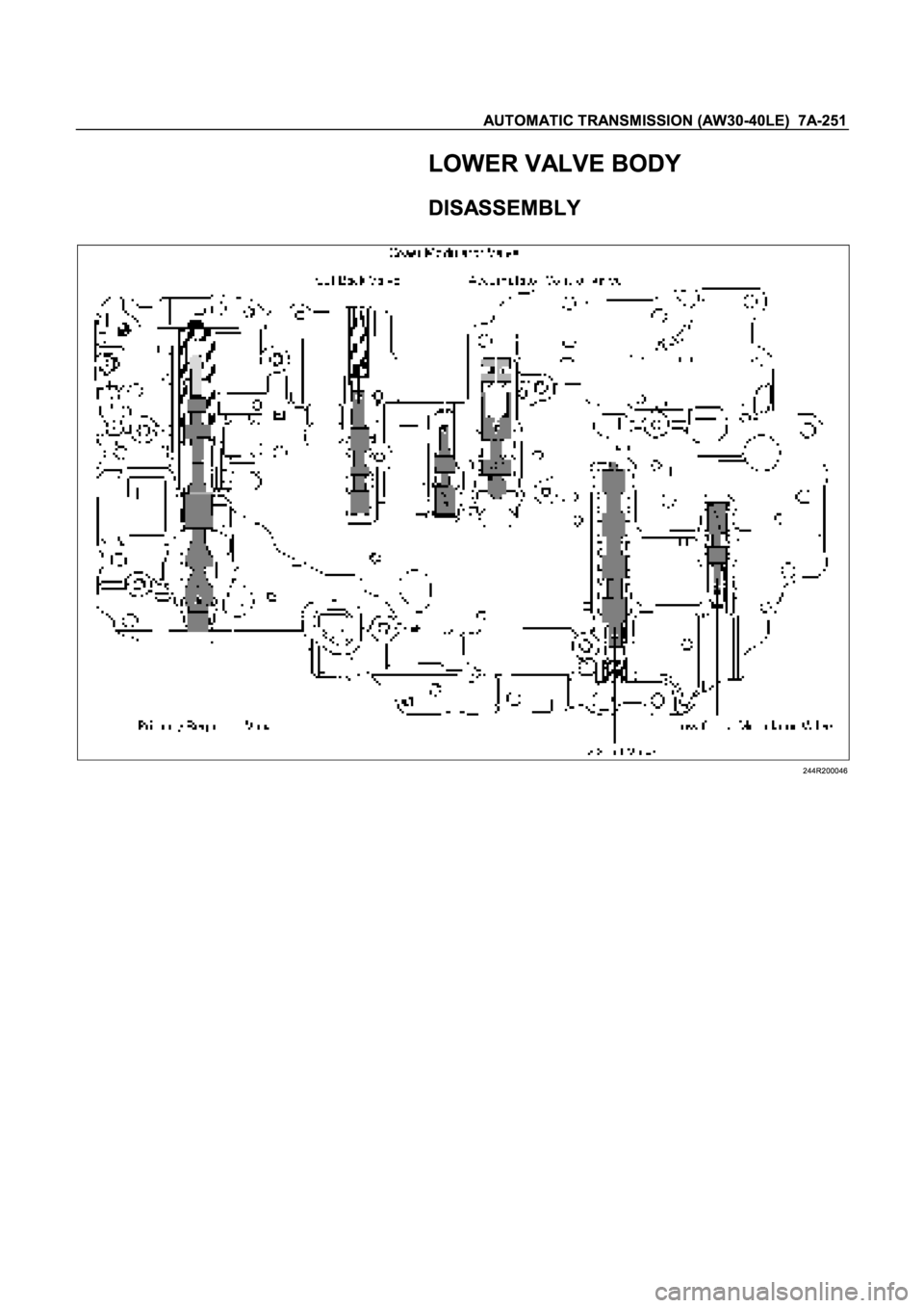 ISUZU TFR SERIES 1997  Workshop Manual 