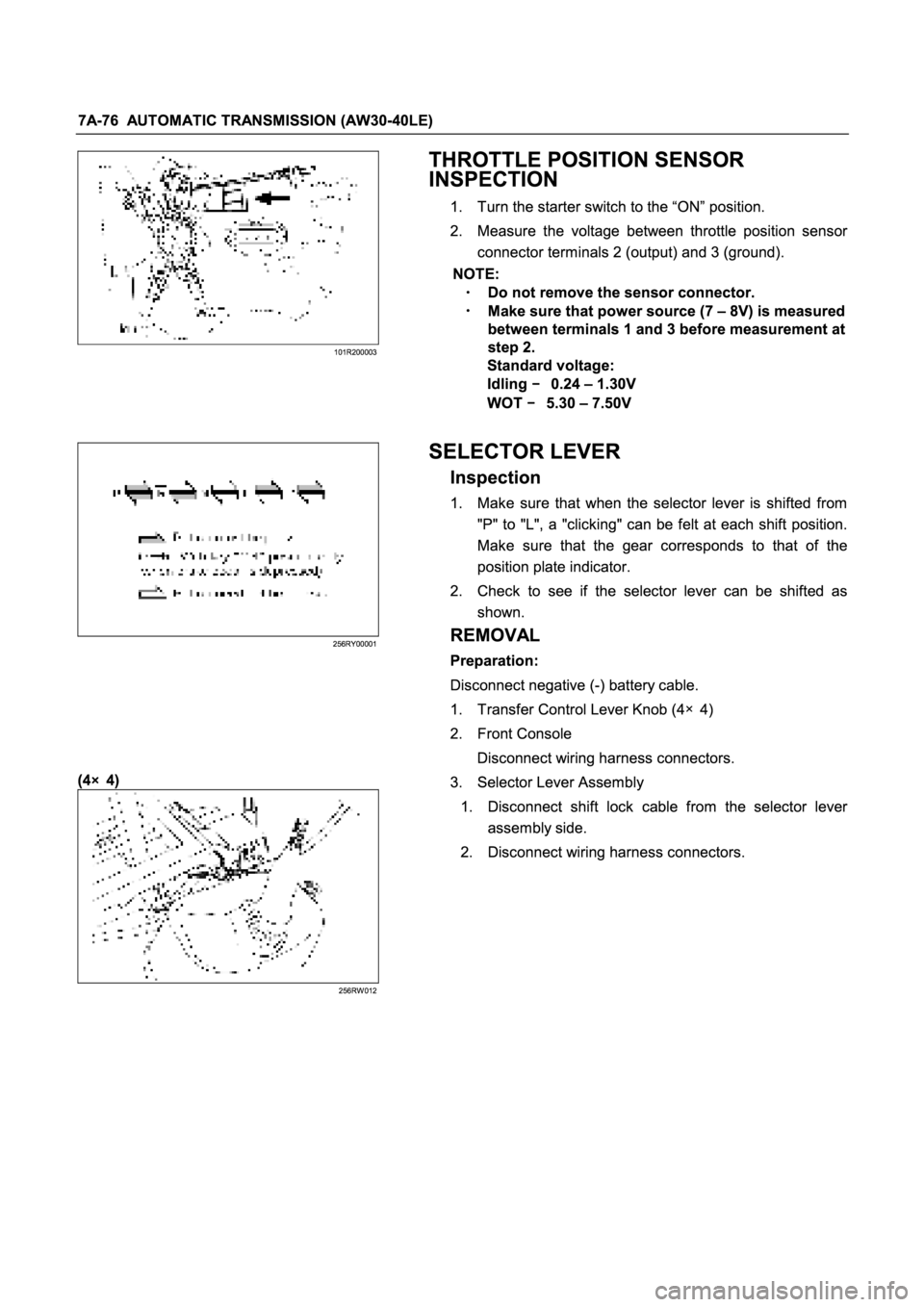 ISUZU TFR SERIES 1997  Workshop Manual ~�
~�
µ
µµ µ
µ
µµ µ
�
�
·
·
·· ·� 