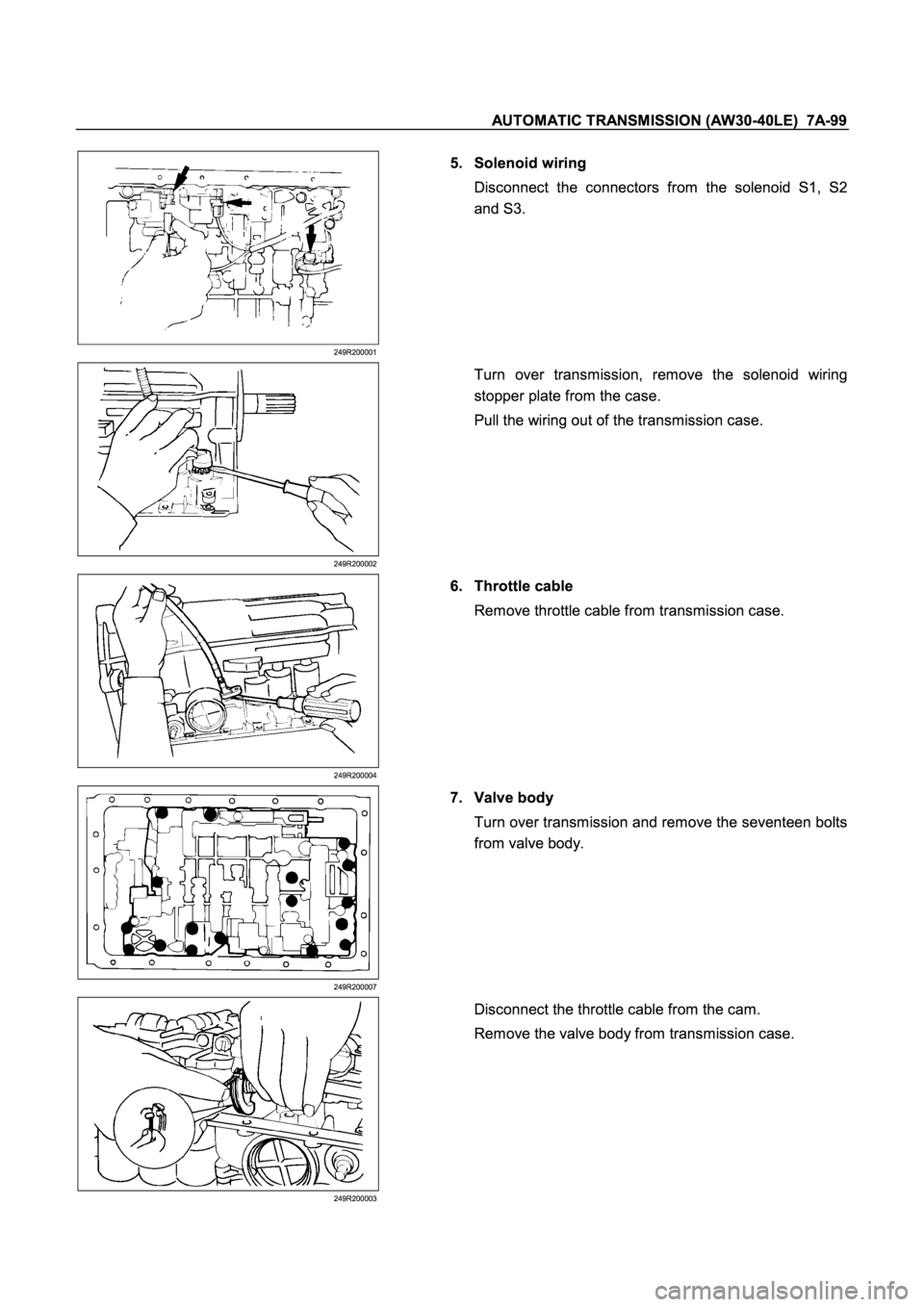 ISUZU TFR SERIES 1997  Workshop Manual �
�
�
�
� 