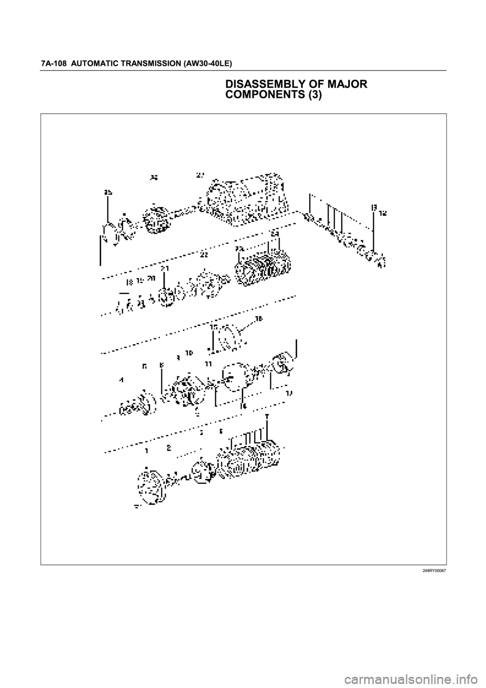 ISUZU TFR SERIES 1997  Workshop Manual 