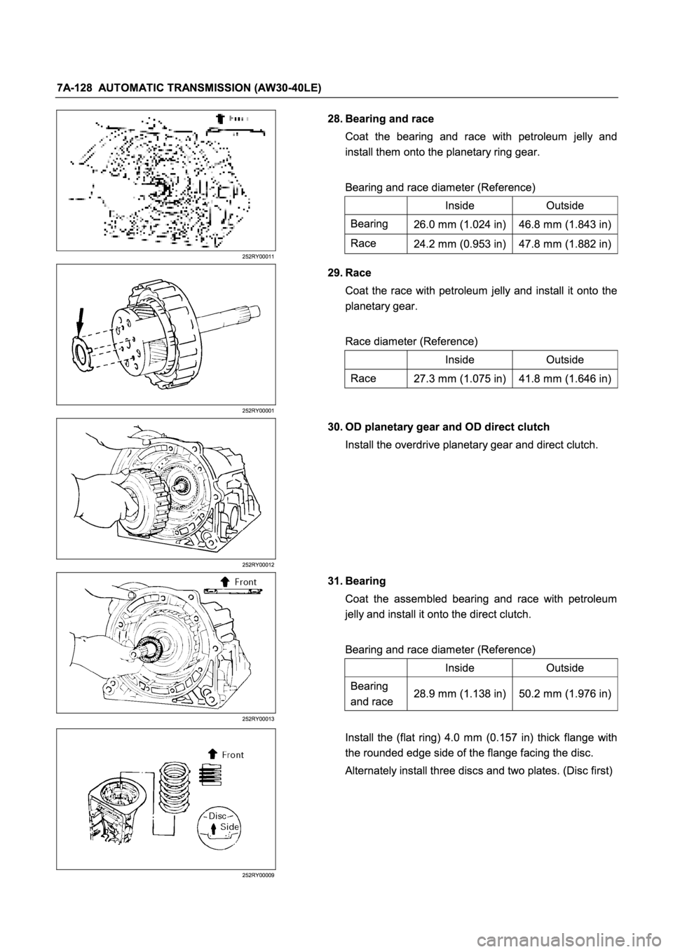 ISUZU TFR SERIES 1997  Workshop Manual �
�
�
�
� 