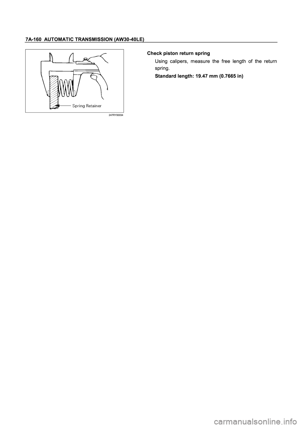 ISUZU TFR SERIES 1997  Workshop Manual � 
