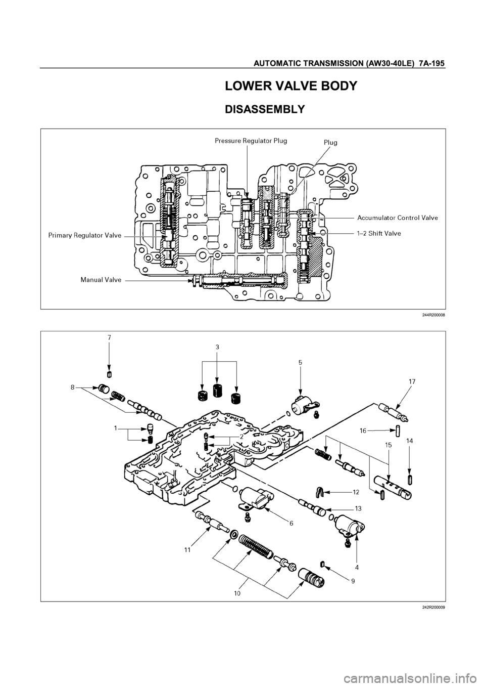 ISUZU TFR SERIES 1997  Workshop Manual 