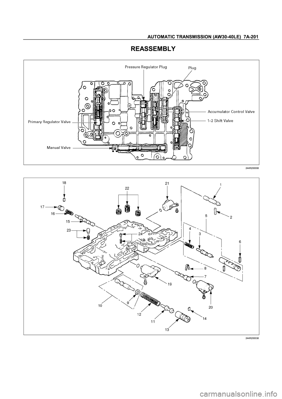 ISUZU TFR SERIES 1997  Workshop Manual 