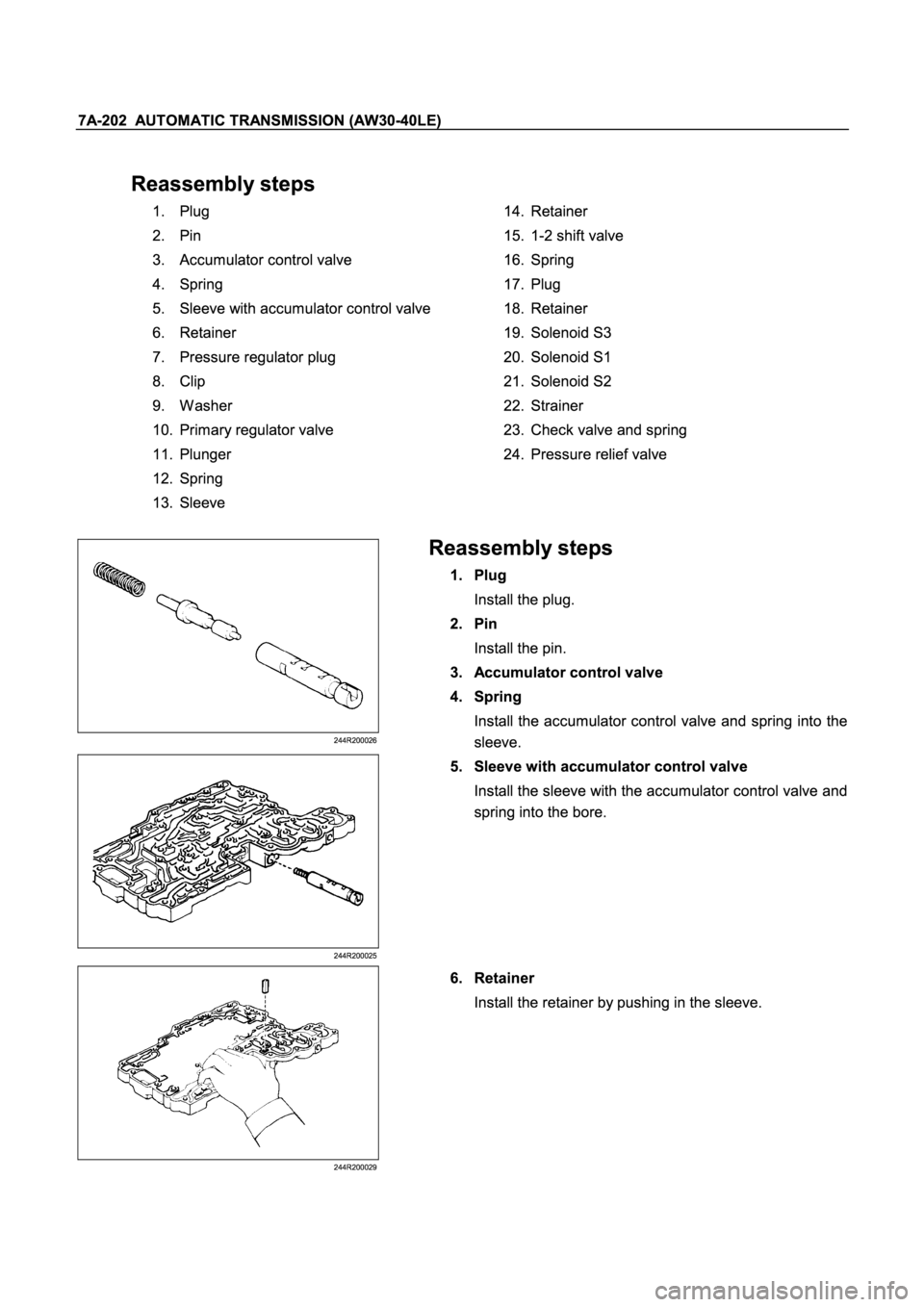 ISUZU TFR SERIES 1997  Workshop Manual �
�
� 