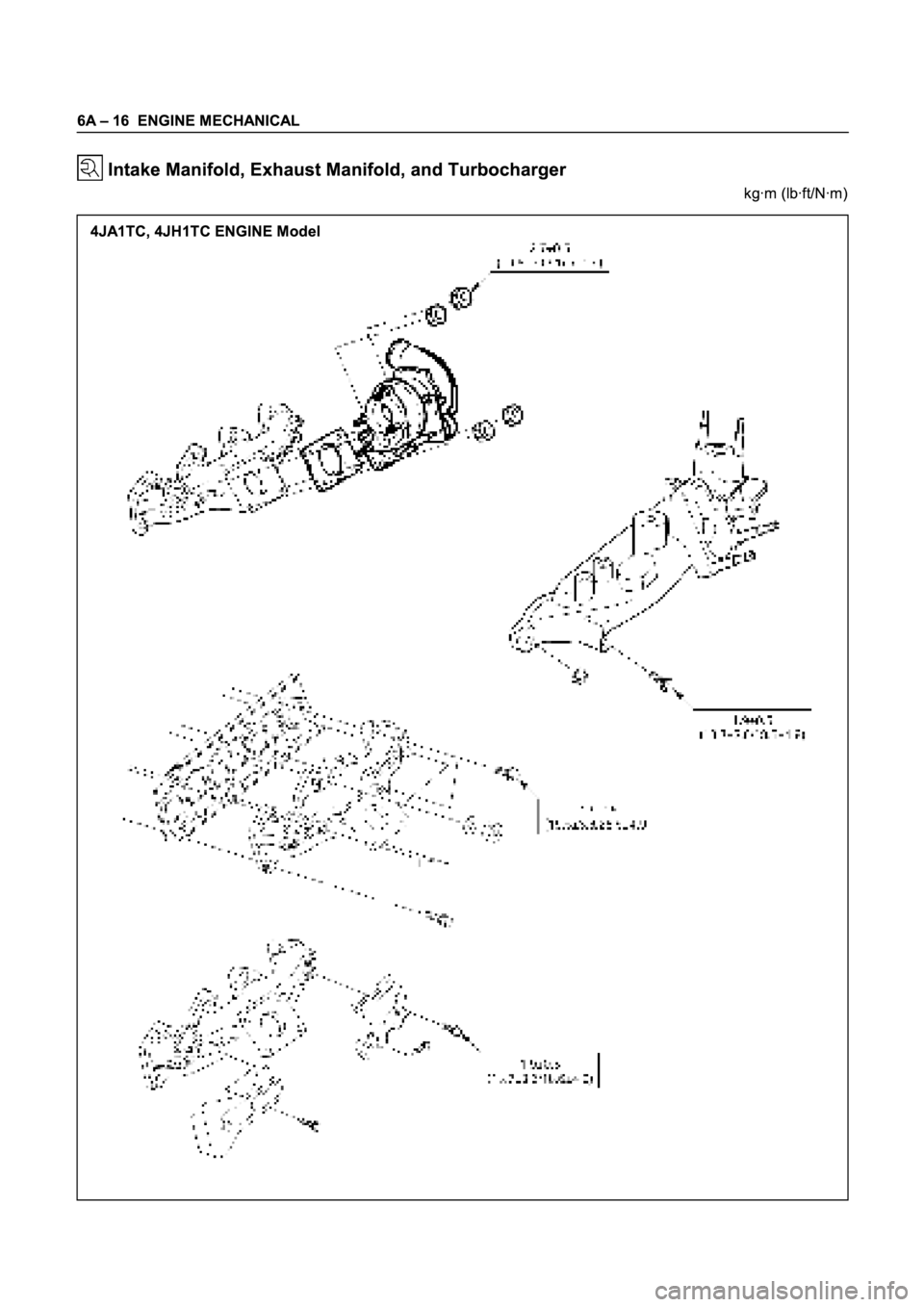ISUZU TFR SERIES 1997  Workshop Manual 