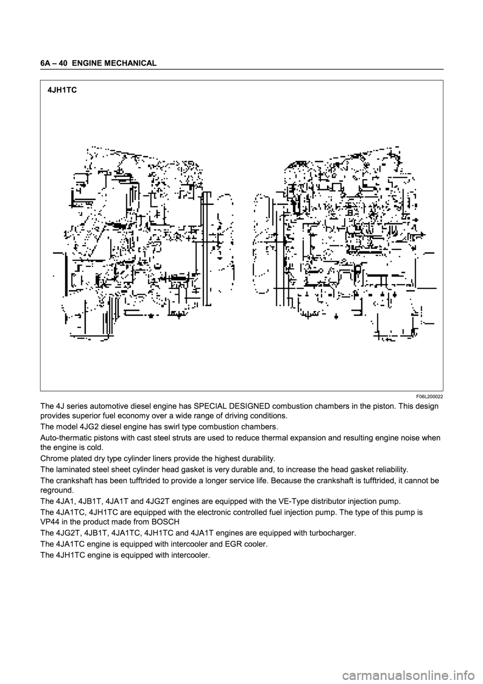 ISUZU TFR SERIES 1997  Workshop Manual 