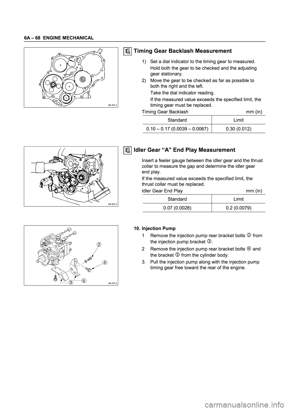 ISUZU TFR SERIES 1997  Workshop Manual 