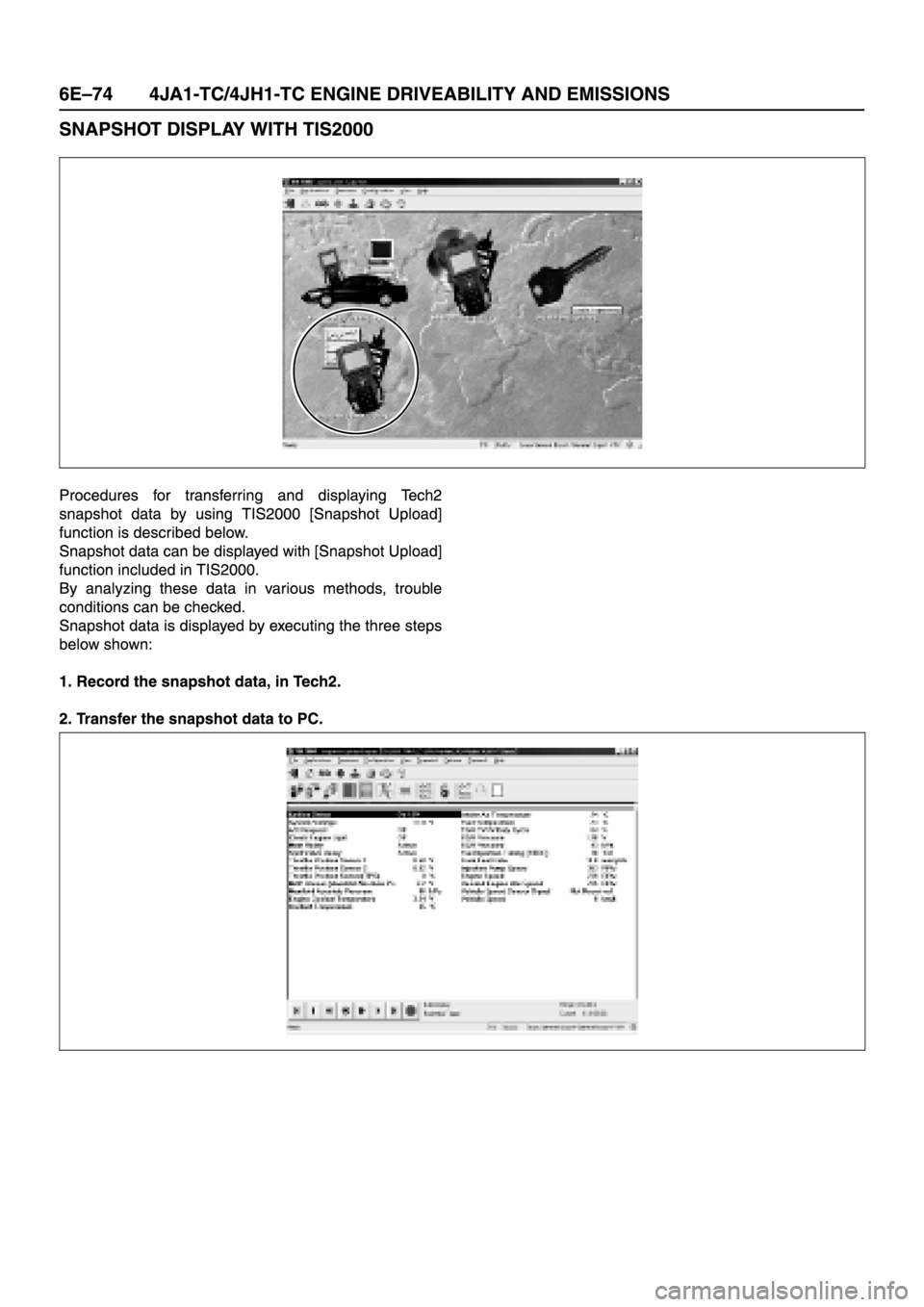ISUZU TFR SERIES 1997  Workshop Manual 