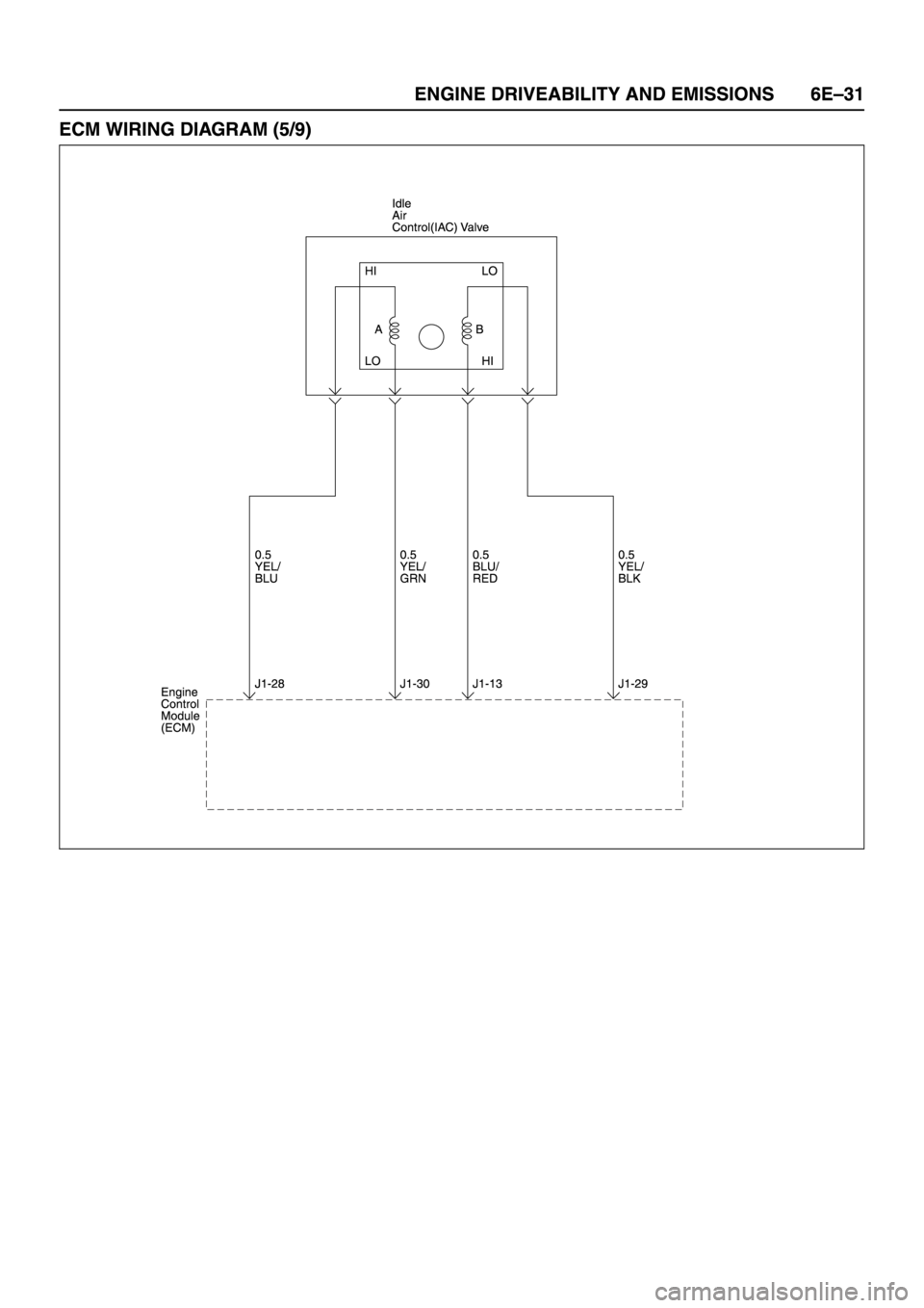 ISUZU TFR SERIES 1997  Workshop Manual 