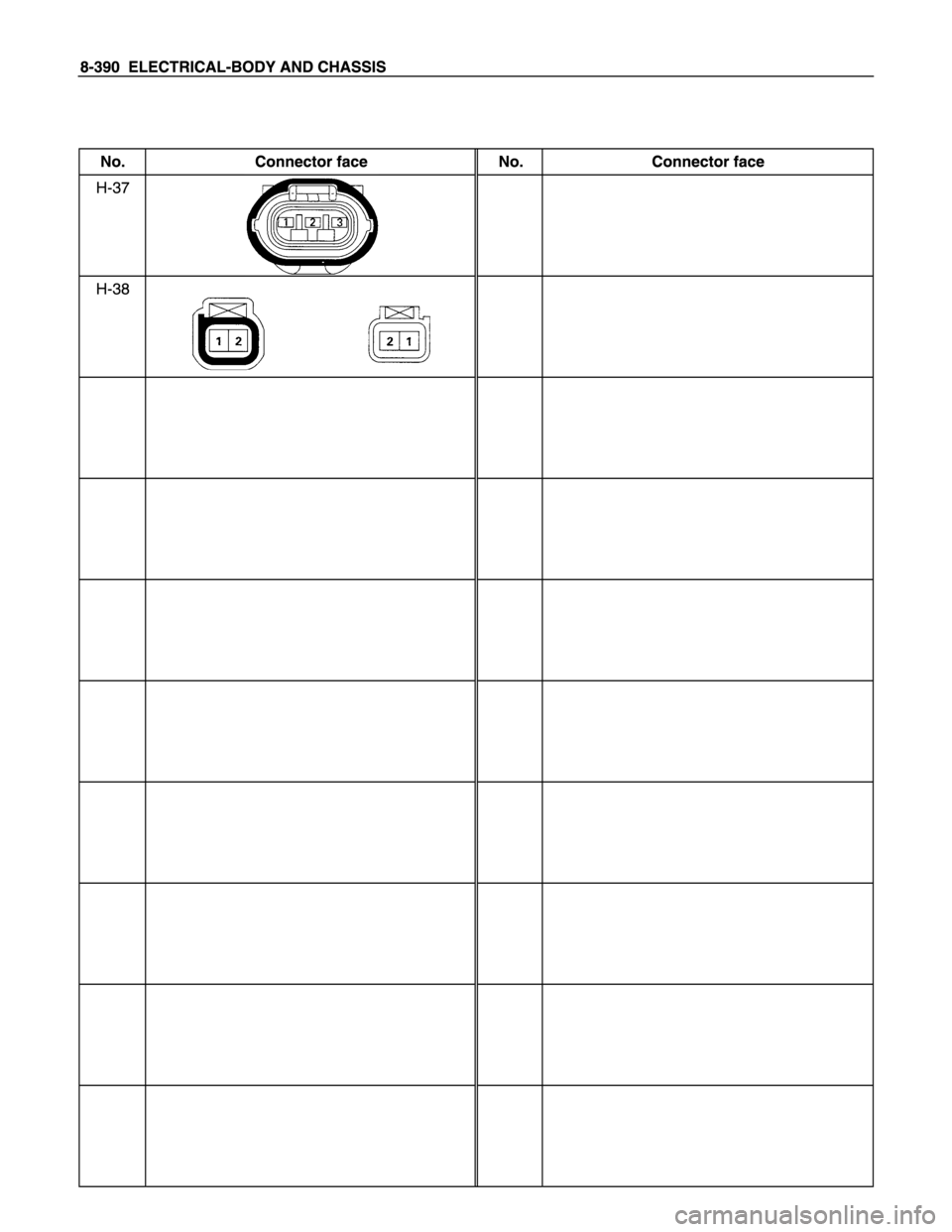 ISUZU TFS SERIES 1997  Workshop Manual 