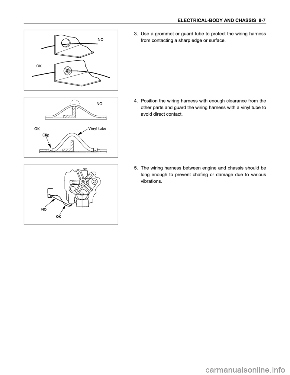 ISUZU TFS SERIES 1997  Workshop Manual 