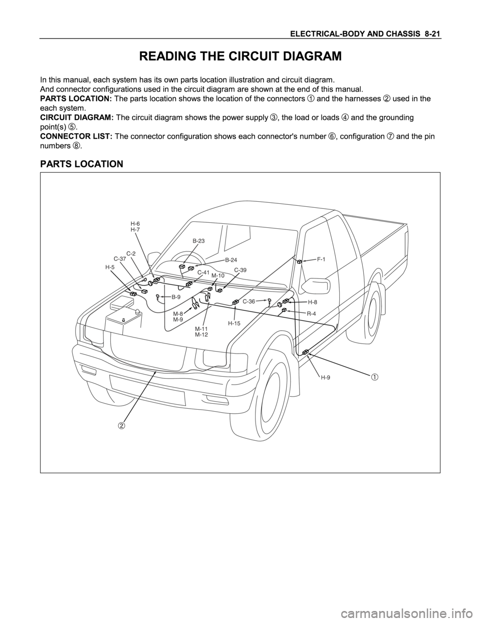 ISUZU TFS SERIES 1997  Workshop Manual 
