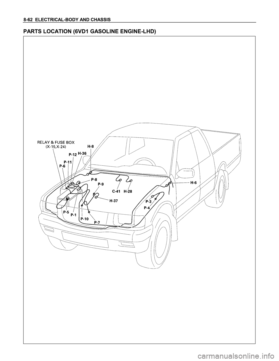 ISUZU TFS SERIES 1997  Workshop Manual 