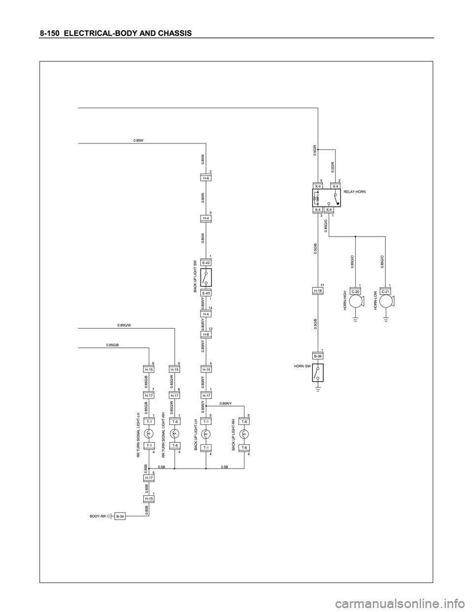 ISUZU TFS SERIES 1997  Workshop Manual 