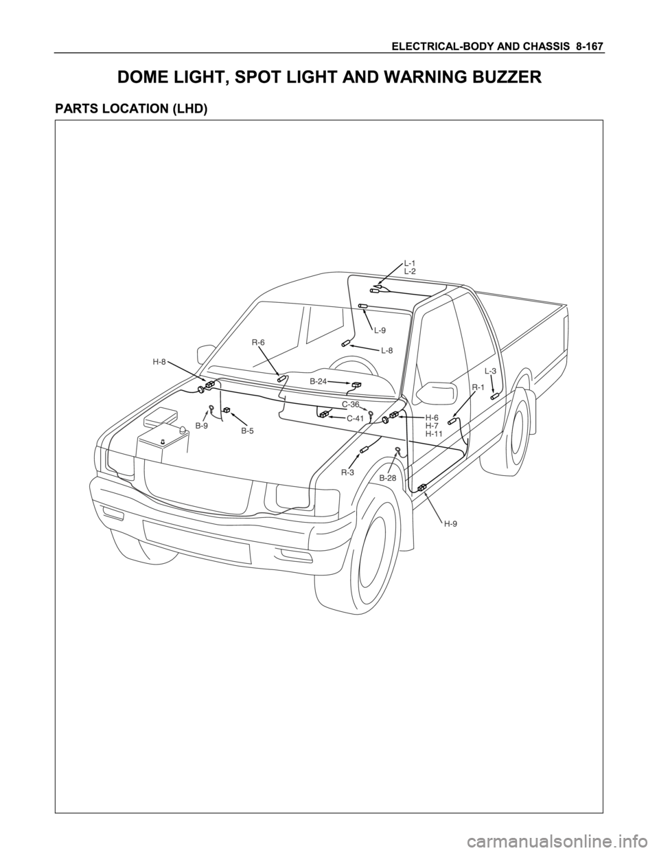 ISUZU TFS SERIES 1997  Workshop Manual 