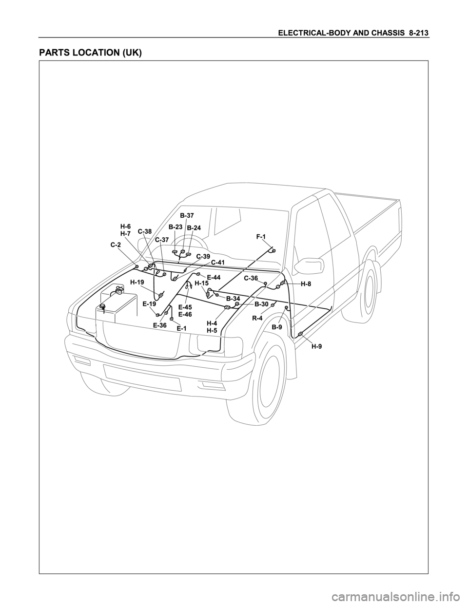ISUZU TFS SERIES 1997  Workshop Manual 