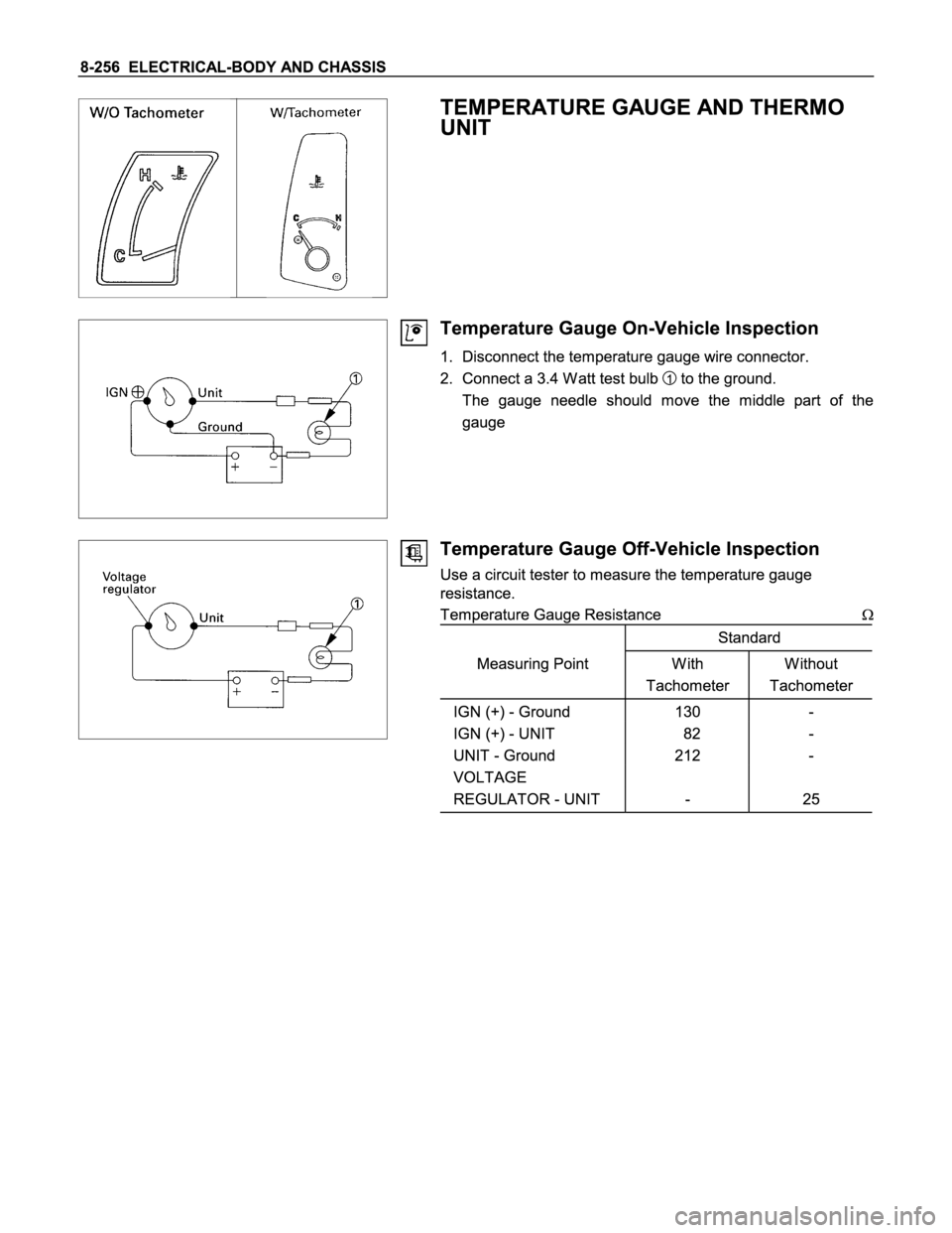 ISUZU TFS SERIES 1997  Workshop Manual 