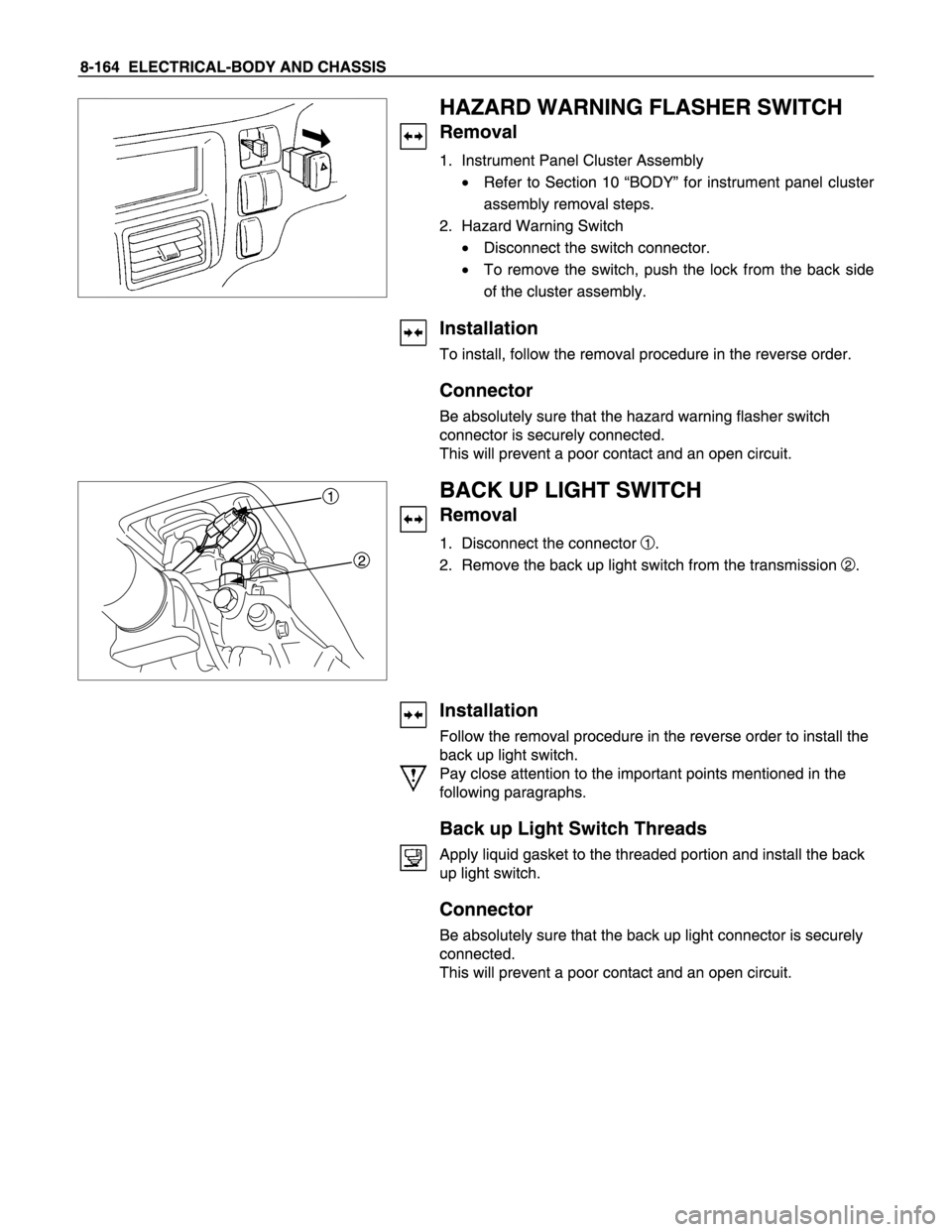 ISUZU TFS SERIES 1997  Workshop Manual 