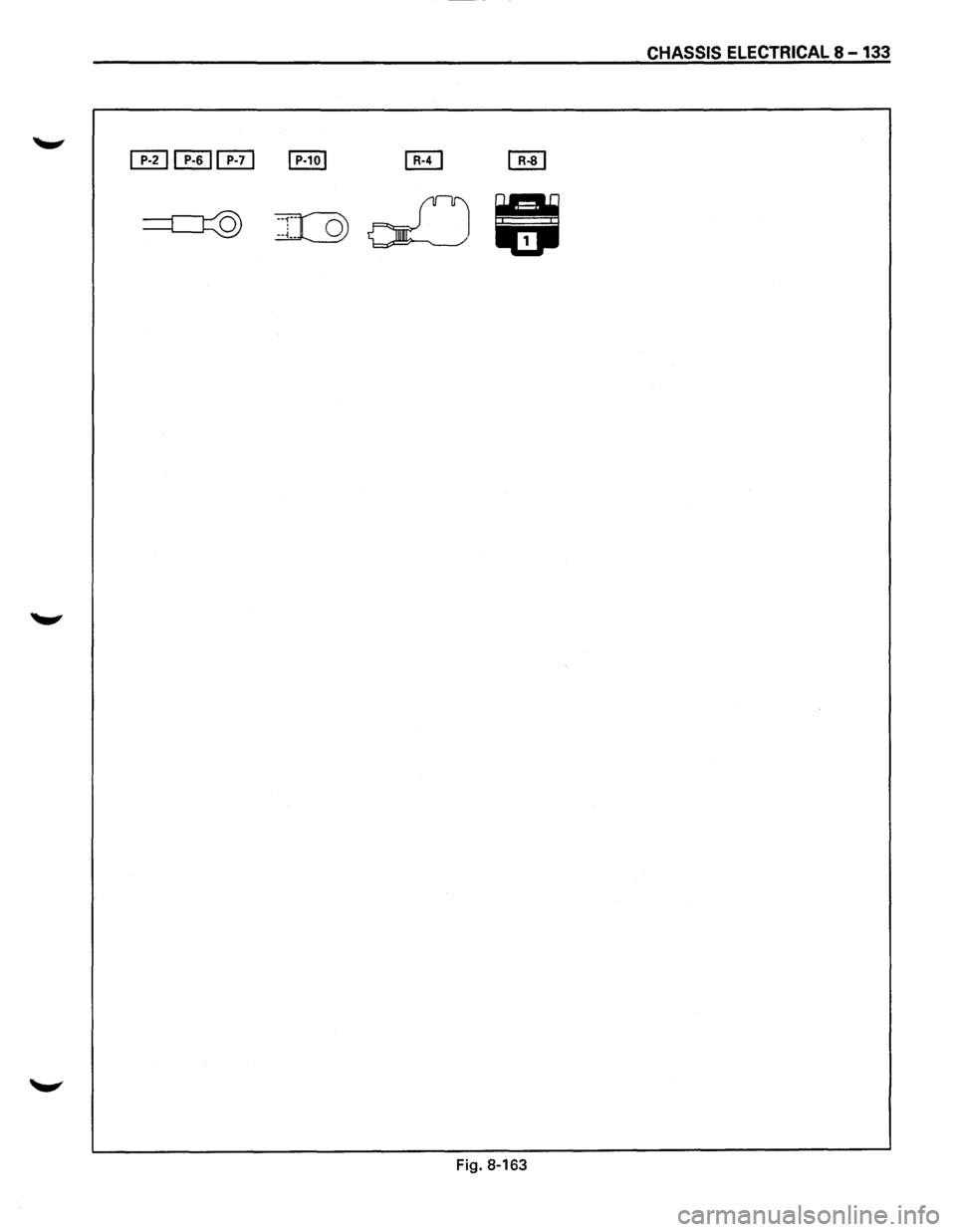 ISUZU TROOPER 1995  Workshop Manual CHASSIS ELECTRICAL 8-133 
Fig. 8-163  