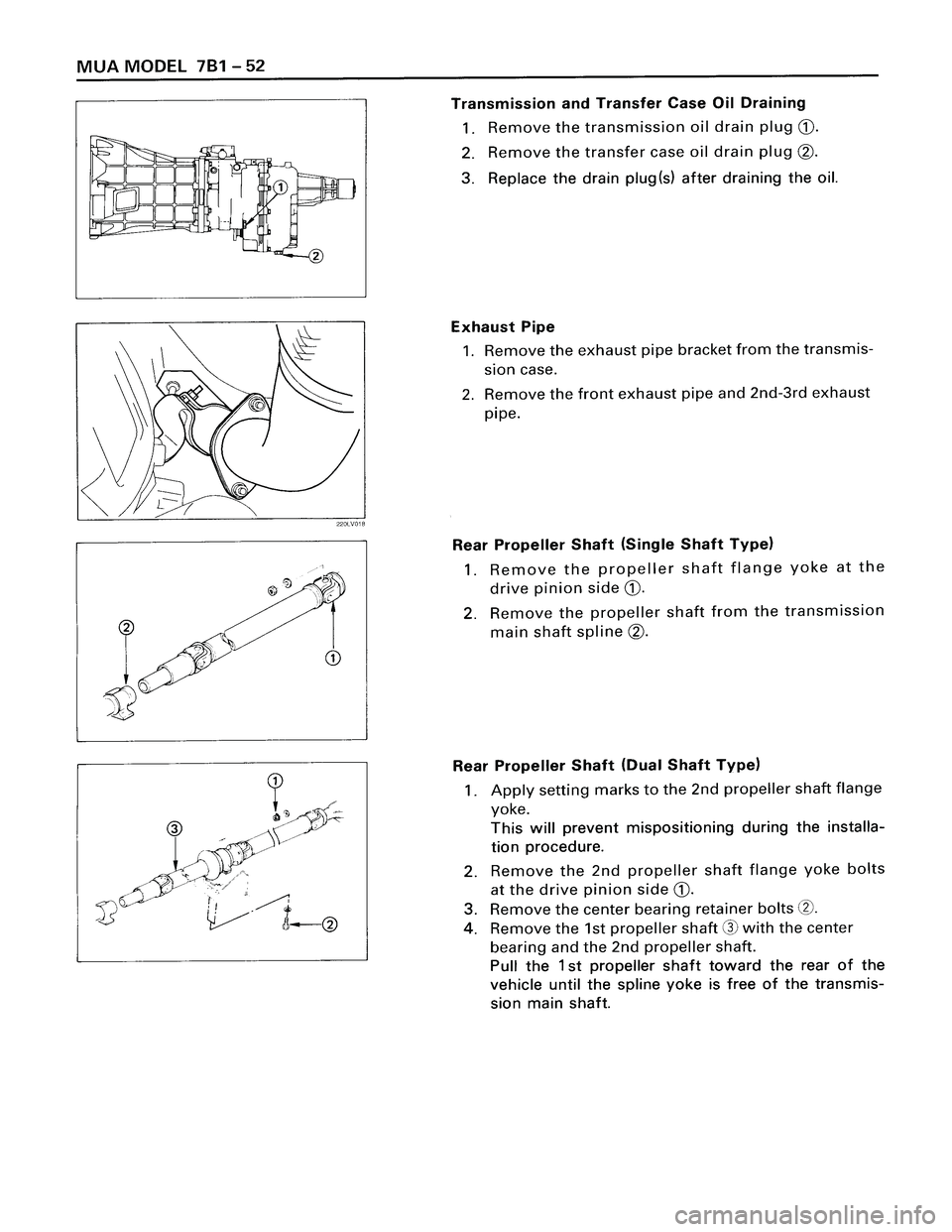 ISUZU TROOPER 1998  Service Repair Manual 