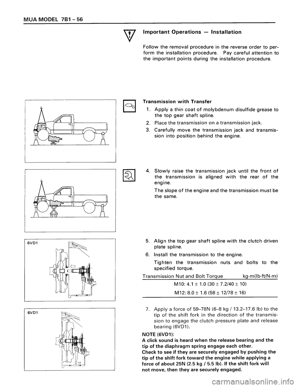 ISUZU TROOPER 1998  Service Repair Manual 