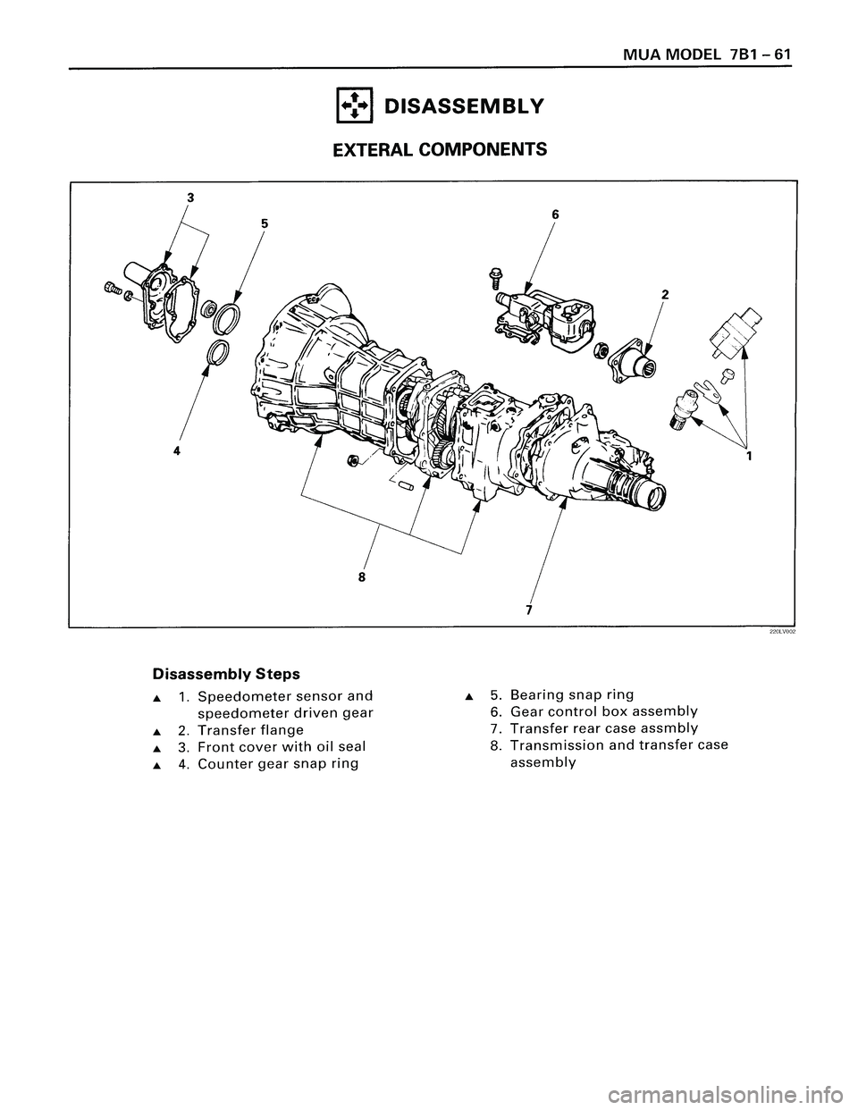 ISUZU TROOPER 1998  Service Repair Manual 