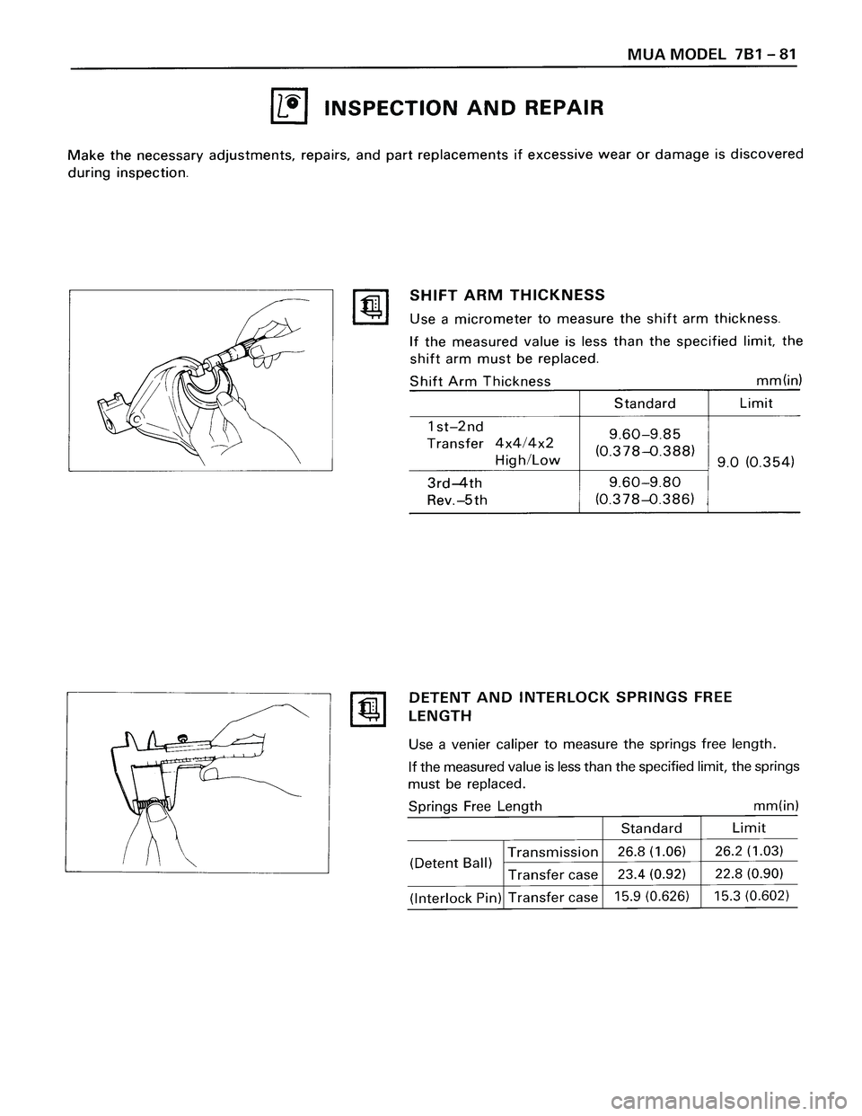 ISUZU TROOPER 1998  Service Repair Manual 