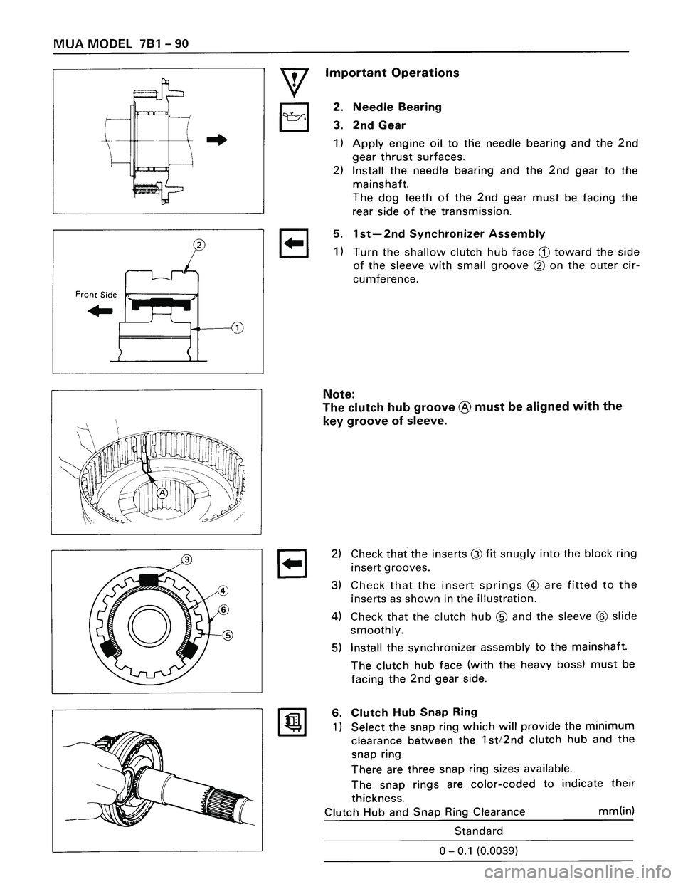 ISUZU TROOPER 1998  Service Repair Manual 