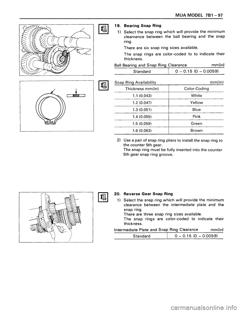 ISUZU TROOPER 1998  Service Repair Manual 
