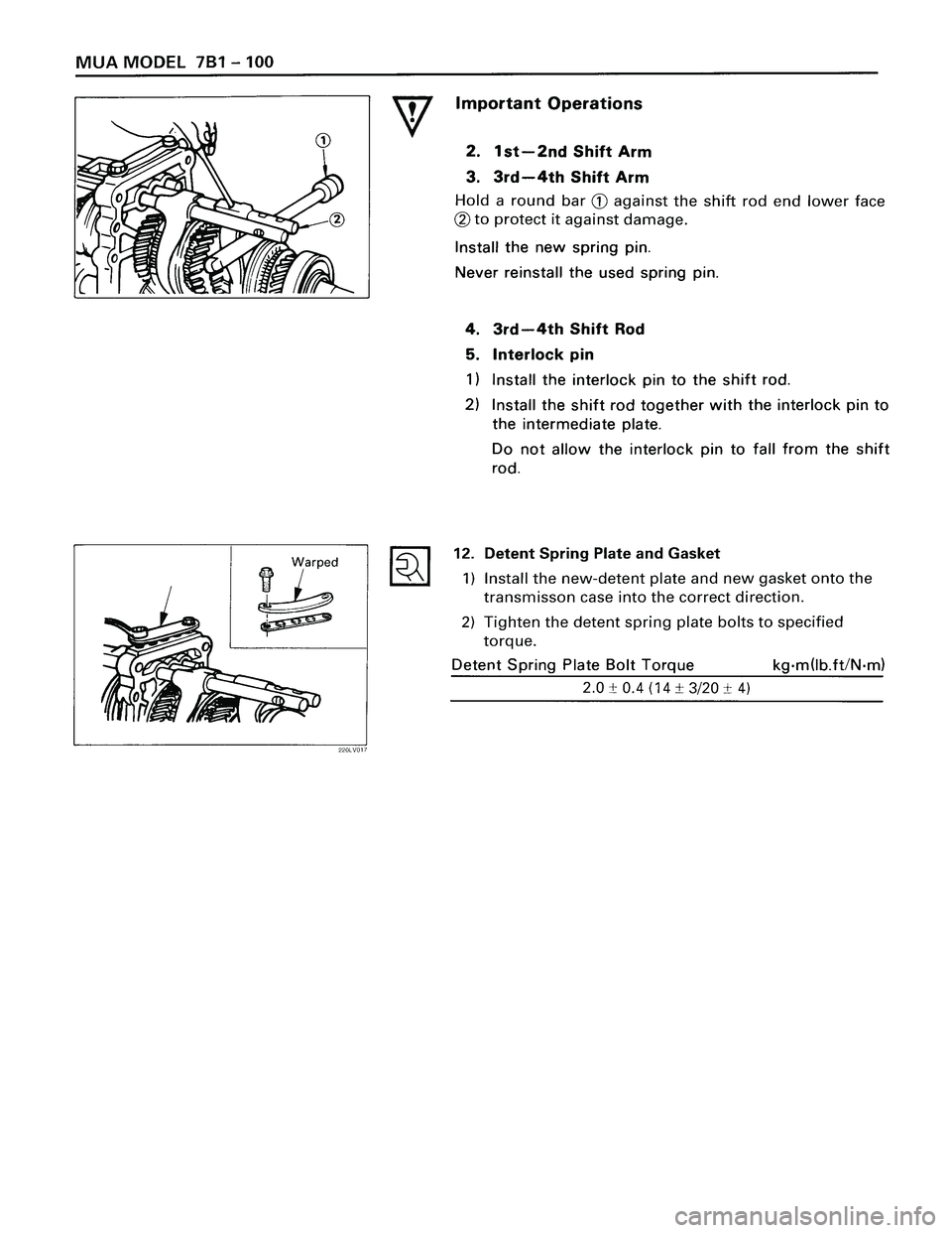 ISUZU TROOPER 1998  Service Repair Manual 
