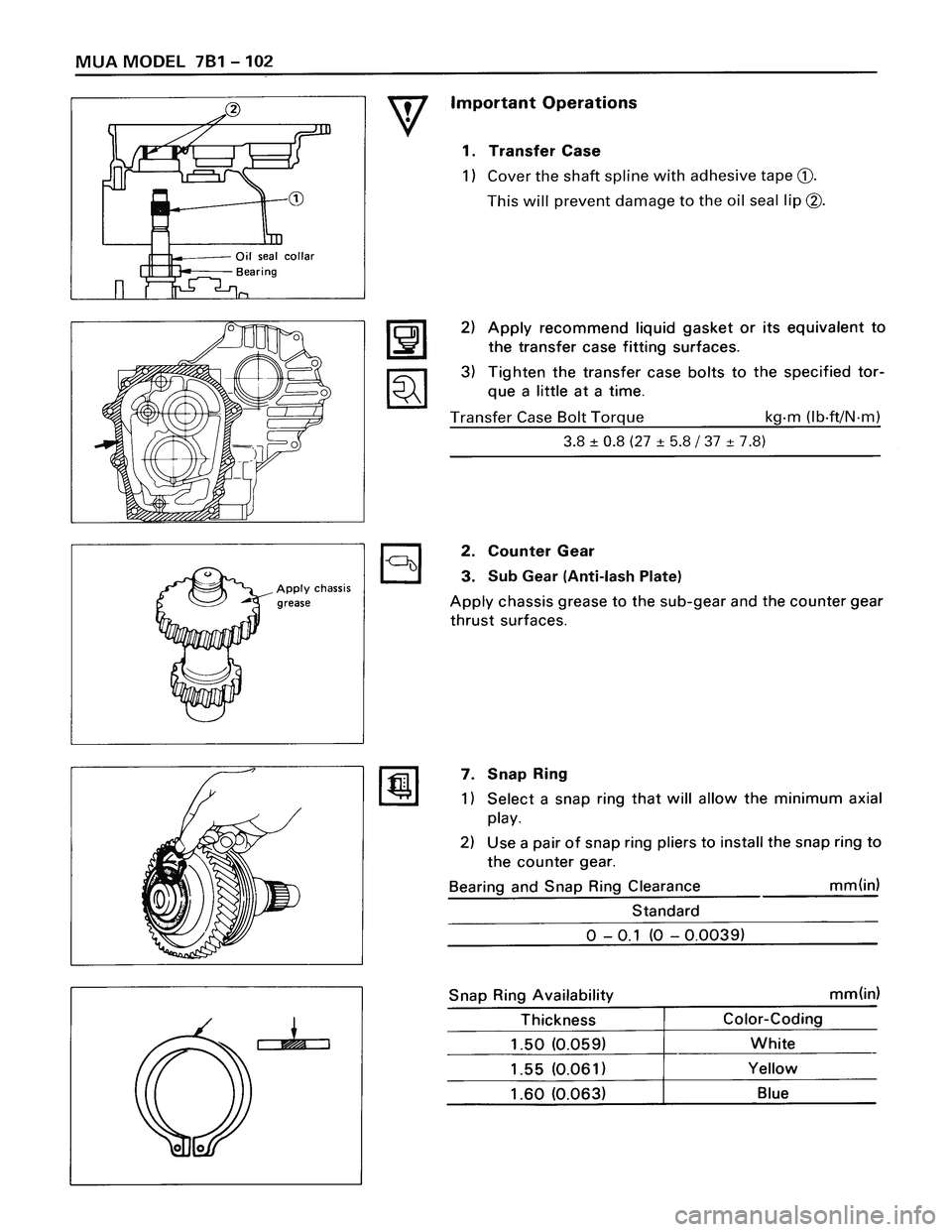 ISUZU TROOPER 1998  Service Repair Manual 