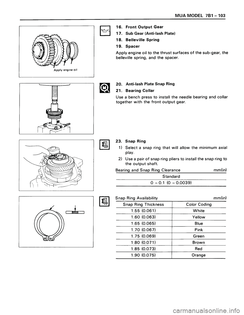 ISUZU TROOPER 1998  Service Repair Manual 