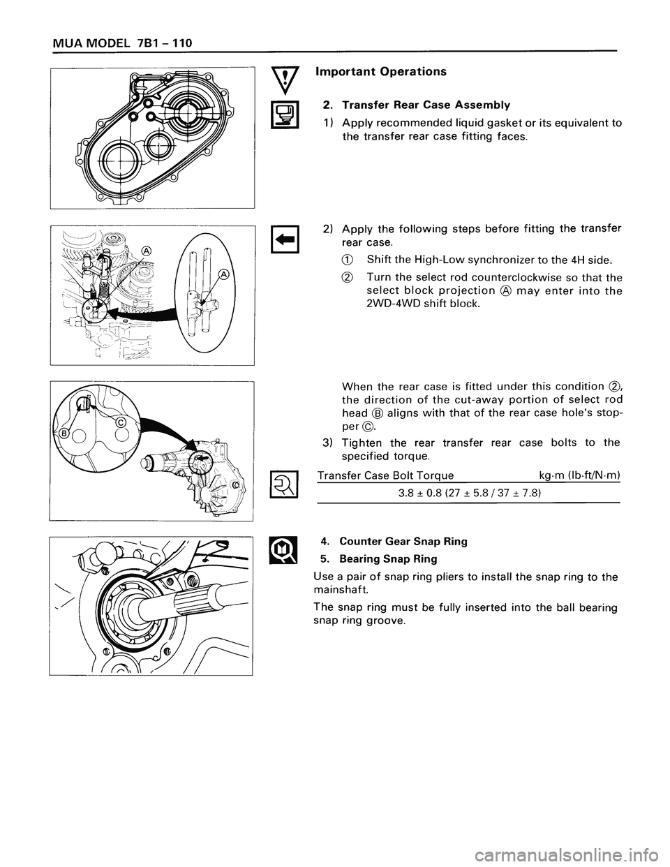 ISUZU TROOPER 1998  Service Repair Manual 