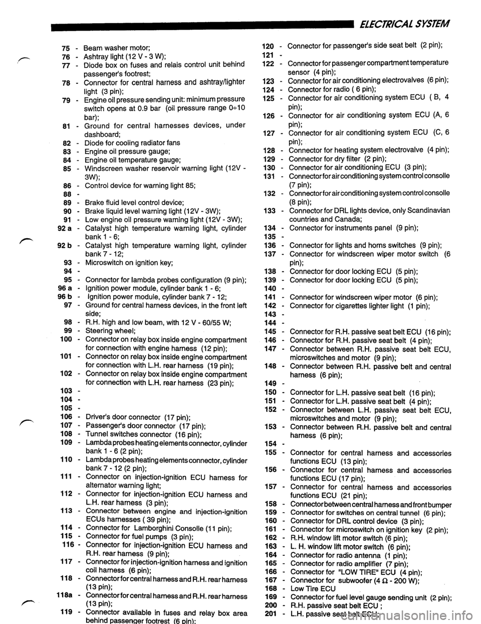 LAMBORGHINI DIABLO 1993  Service Repair Manual 