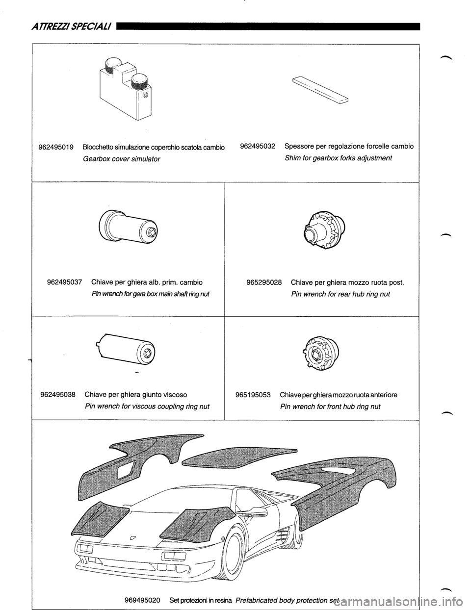LAMBORGHINI DIABLO 1993  Service Repair Manual 