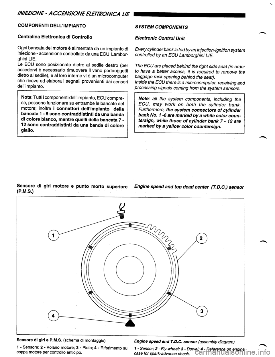 LAMBORGHINI DIABLO 1993  Service Repair Manual 