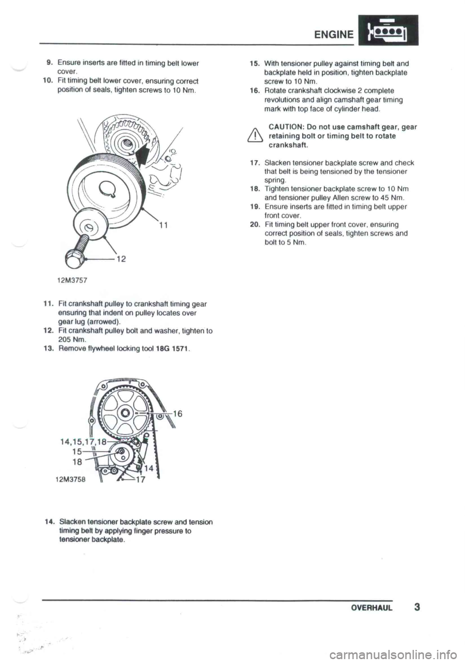 LOTUS ELISE 2001  Service Repair Manual 