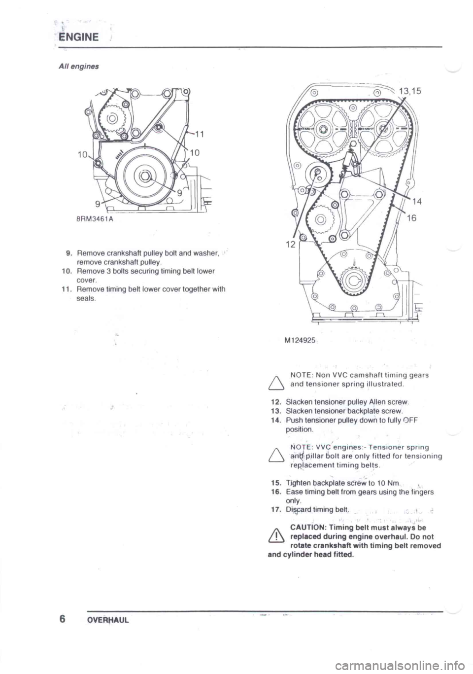 LOTUS ELISE 2001  Service Repair Manual 