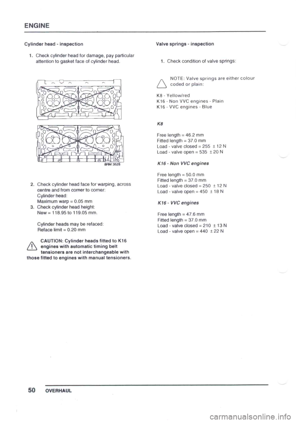 LOTUS ELISE 2001  Service Repair Manual 