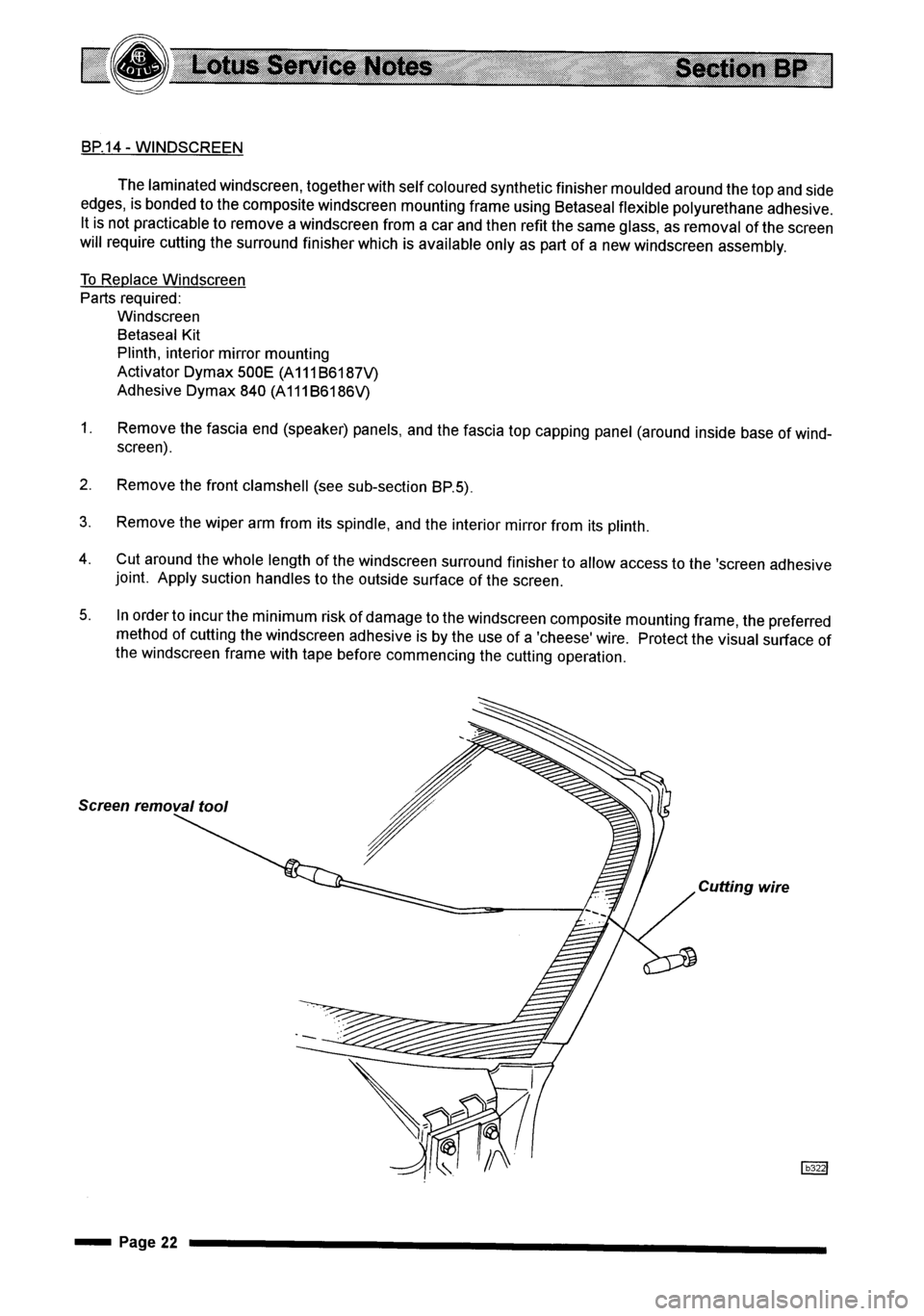 LOTUS ELISE 2001  Service Repair Manual 
