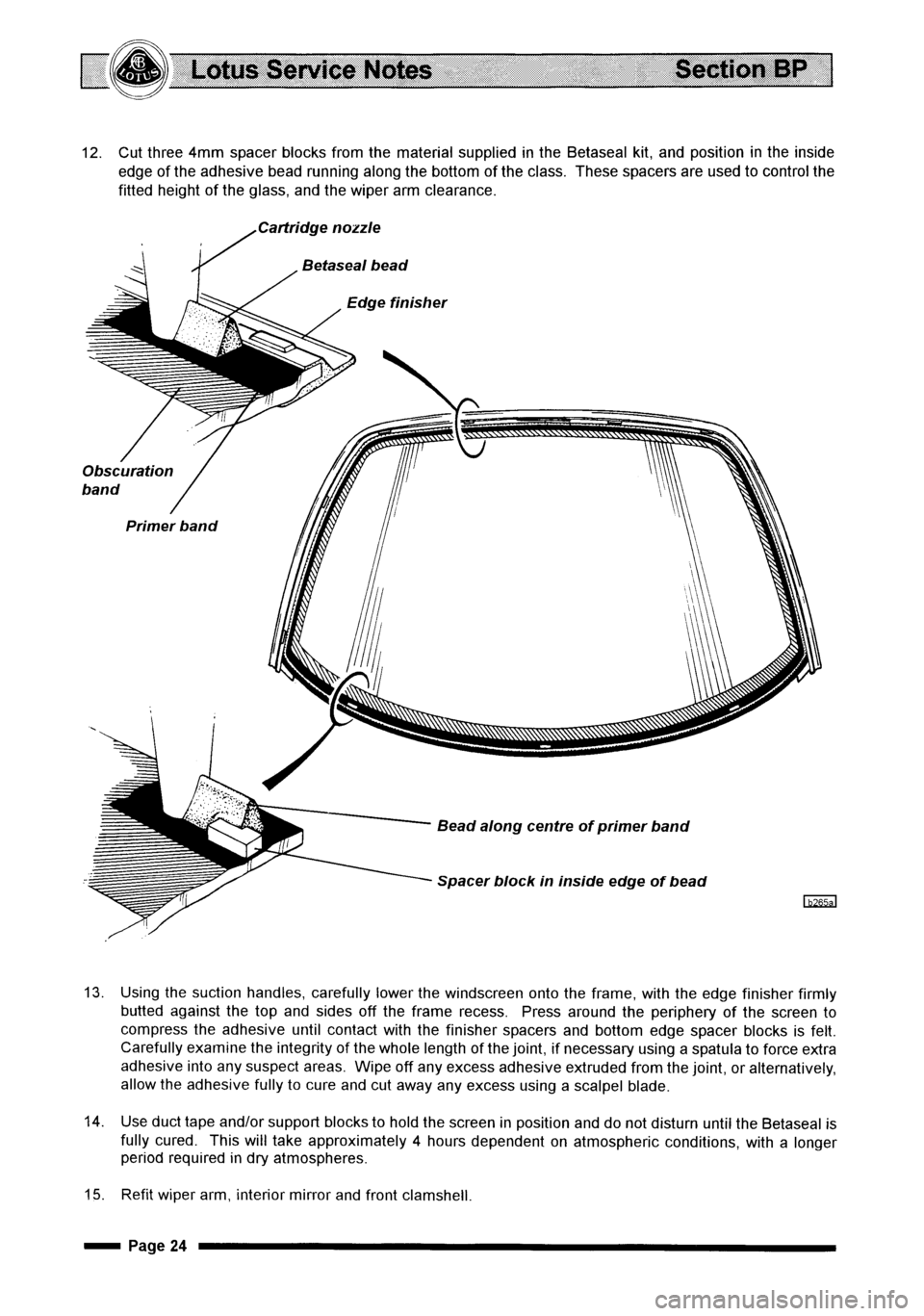 LOTUS ELISE 2001  Service Repair Manual 