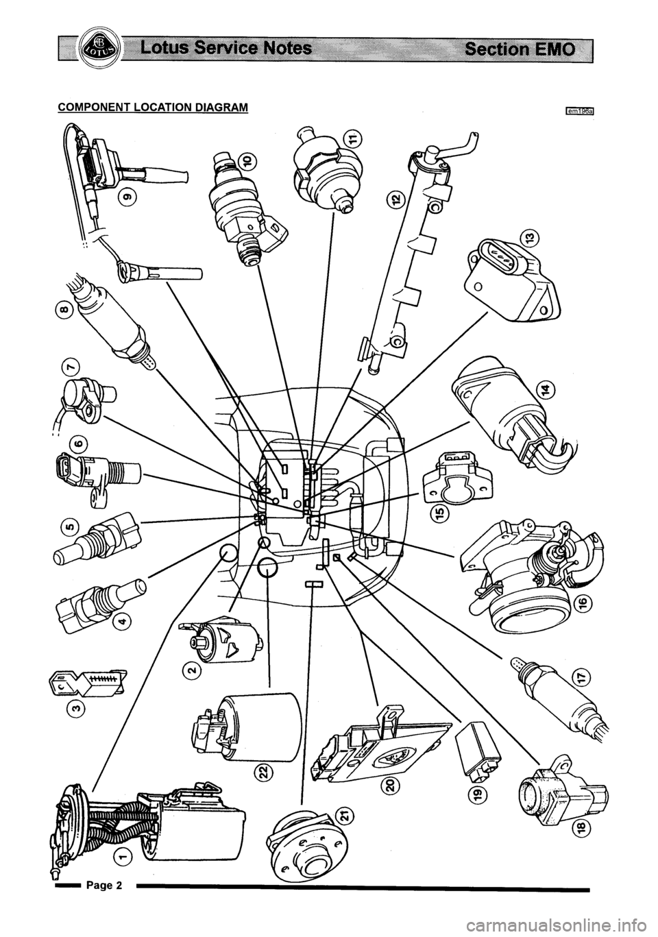 LOTUS ELISE 2001  Service Repair Manual 