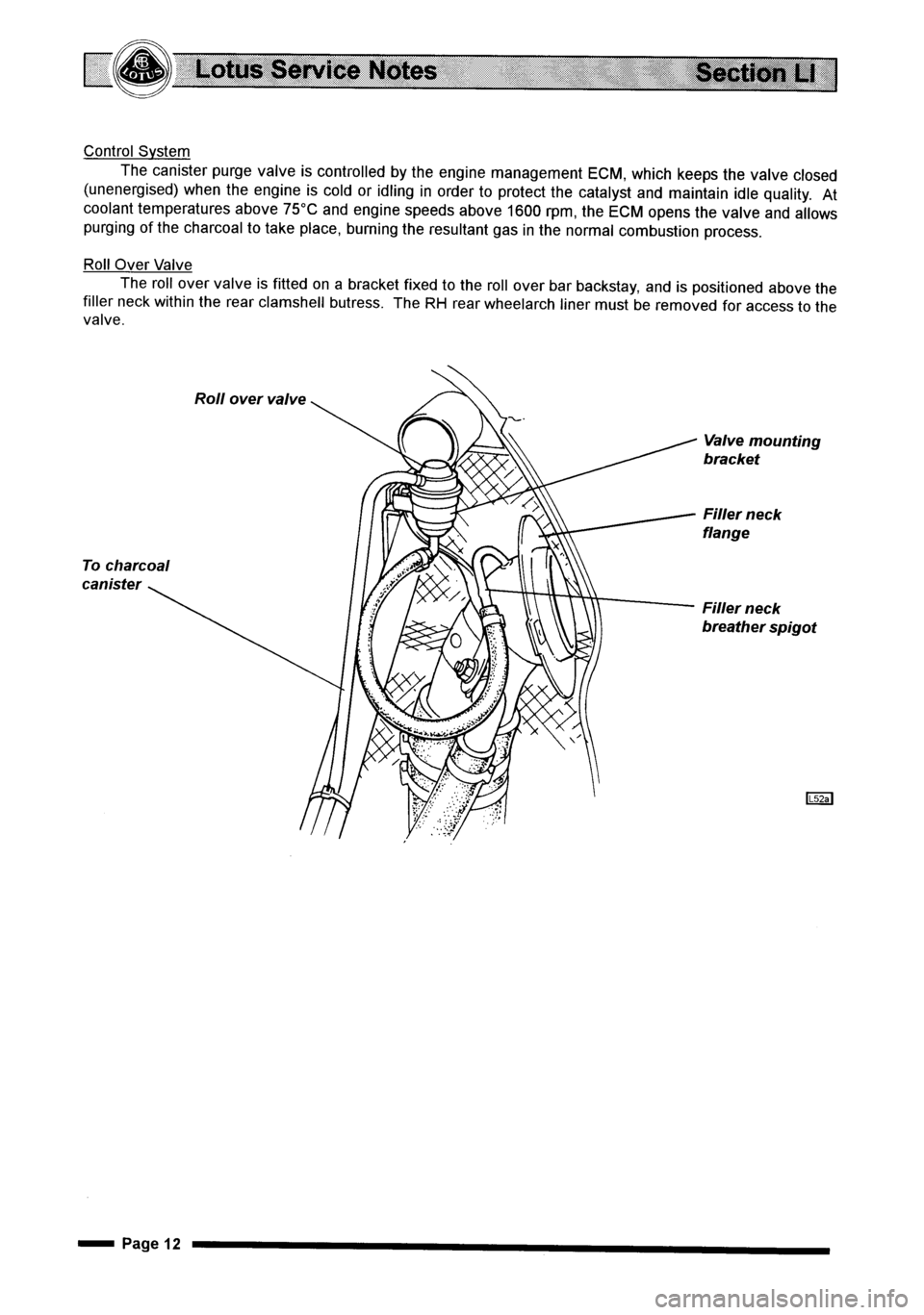 LOTUS ELISE 2001  Service Repair Manual 