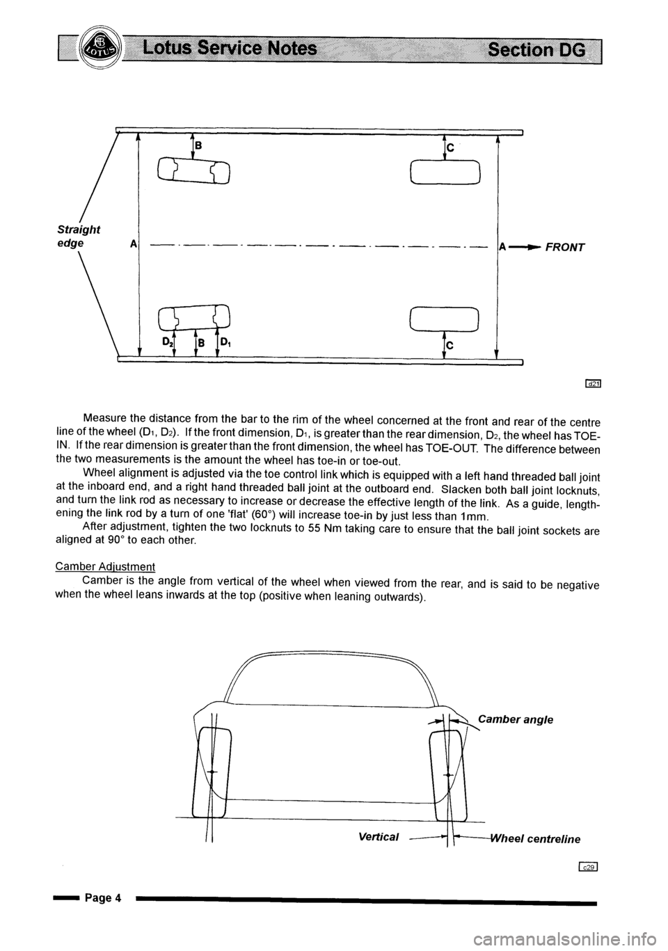 LOTUS ELISE 2001  Service Repair Manual 