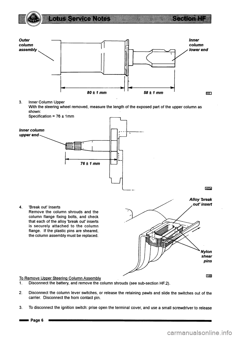 LOTUS ELISE 2001  Service Repair Manual 