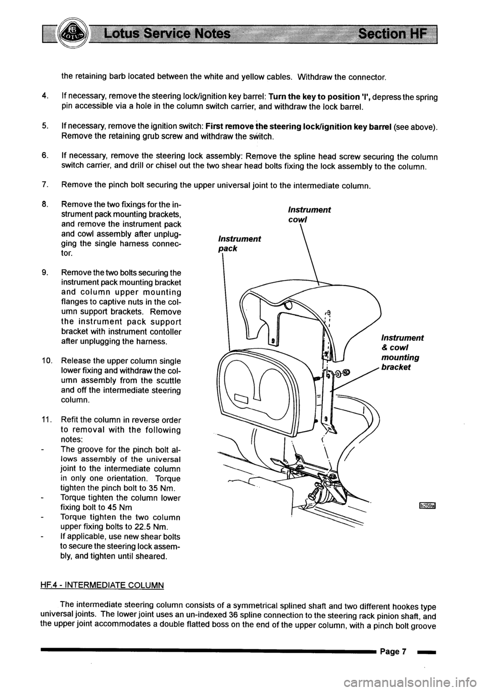 LOTUS ELISE 2001  Service Repair Manual 